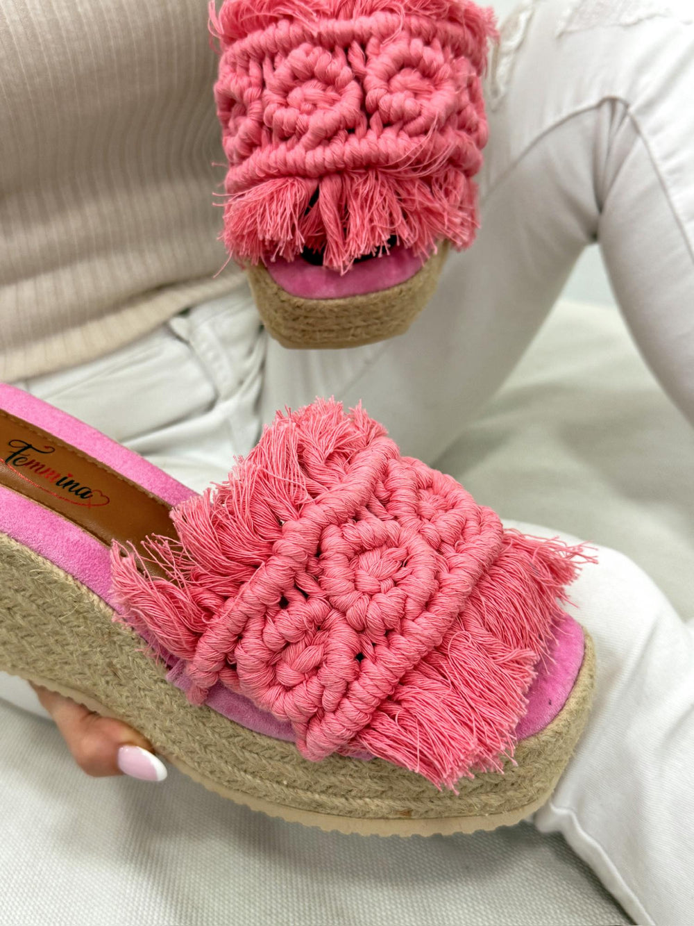 Női papucsok és klumpák G237 - PINK