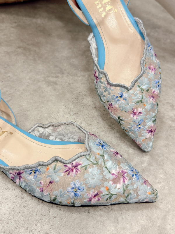 Women sandals G490 - BLUE