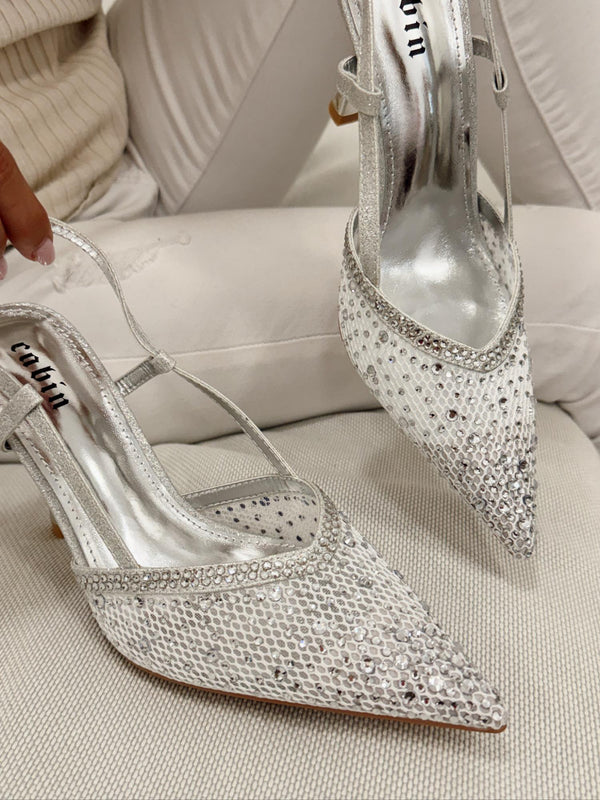 Women sandals G314 - SILVER