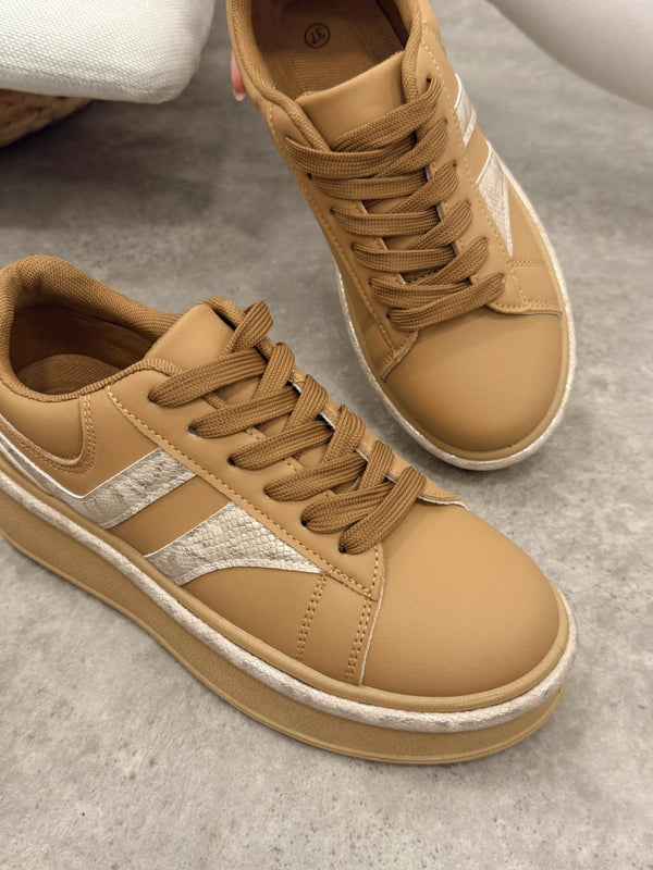 Women sneakers G346 - BEIGE