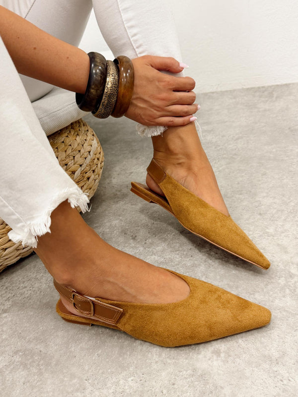 Women sandals G349 - CAMEL