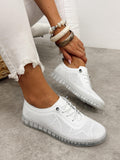 Ledersneaker G452 – WEISS