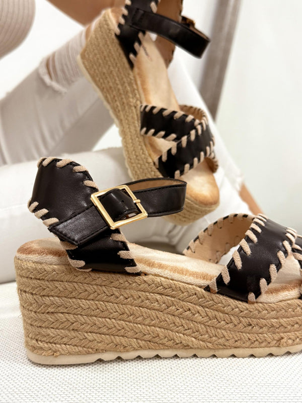 Women sandals G220 - BLACK