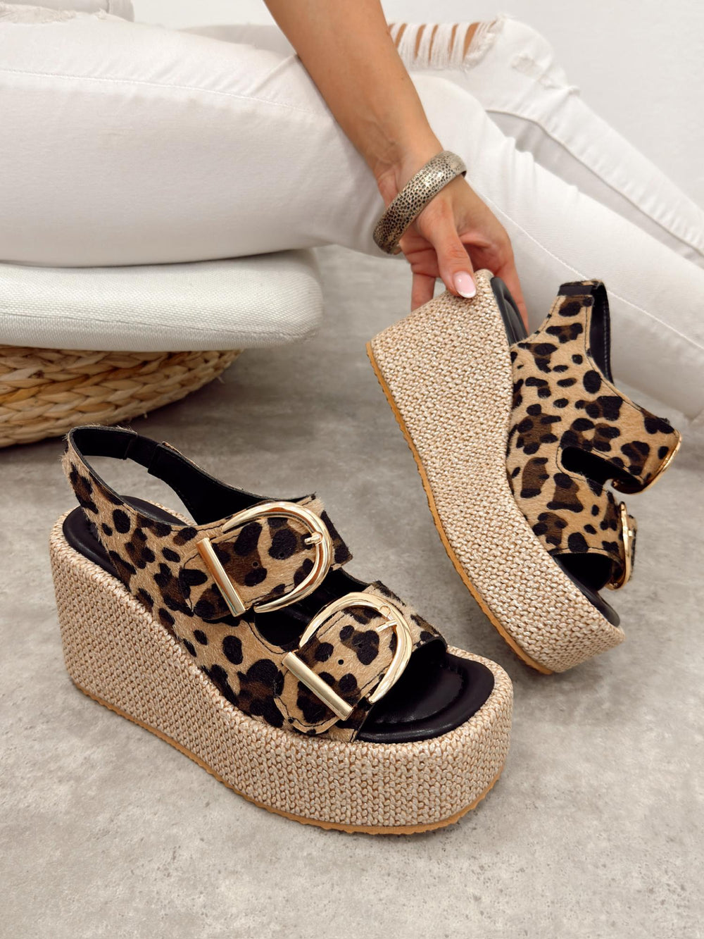 Damensandalen G499 - LEOPARD