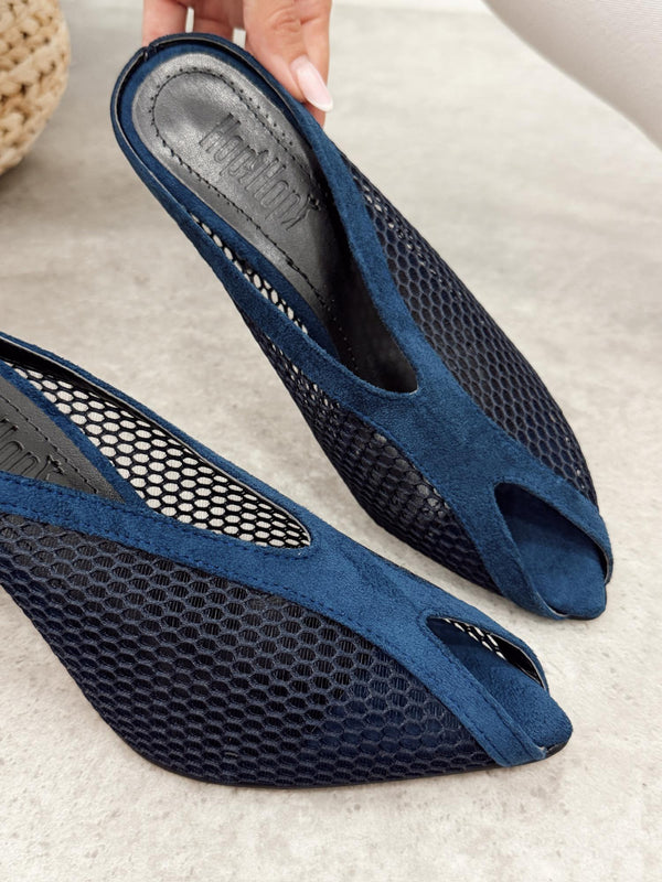 Women Slippers and Mules G520 - NAVY