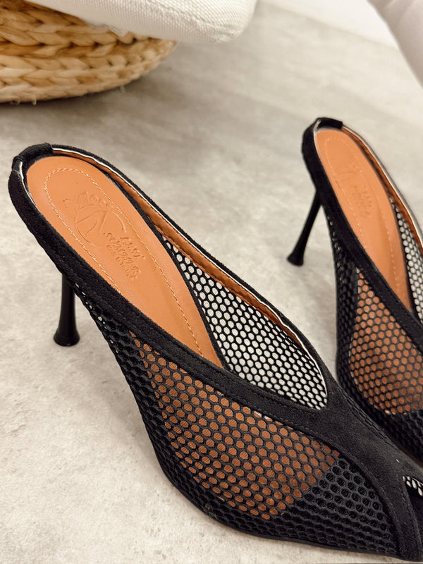 Women Slippers and Mules G500 - BLACK