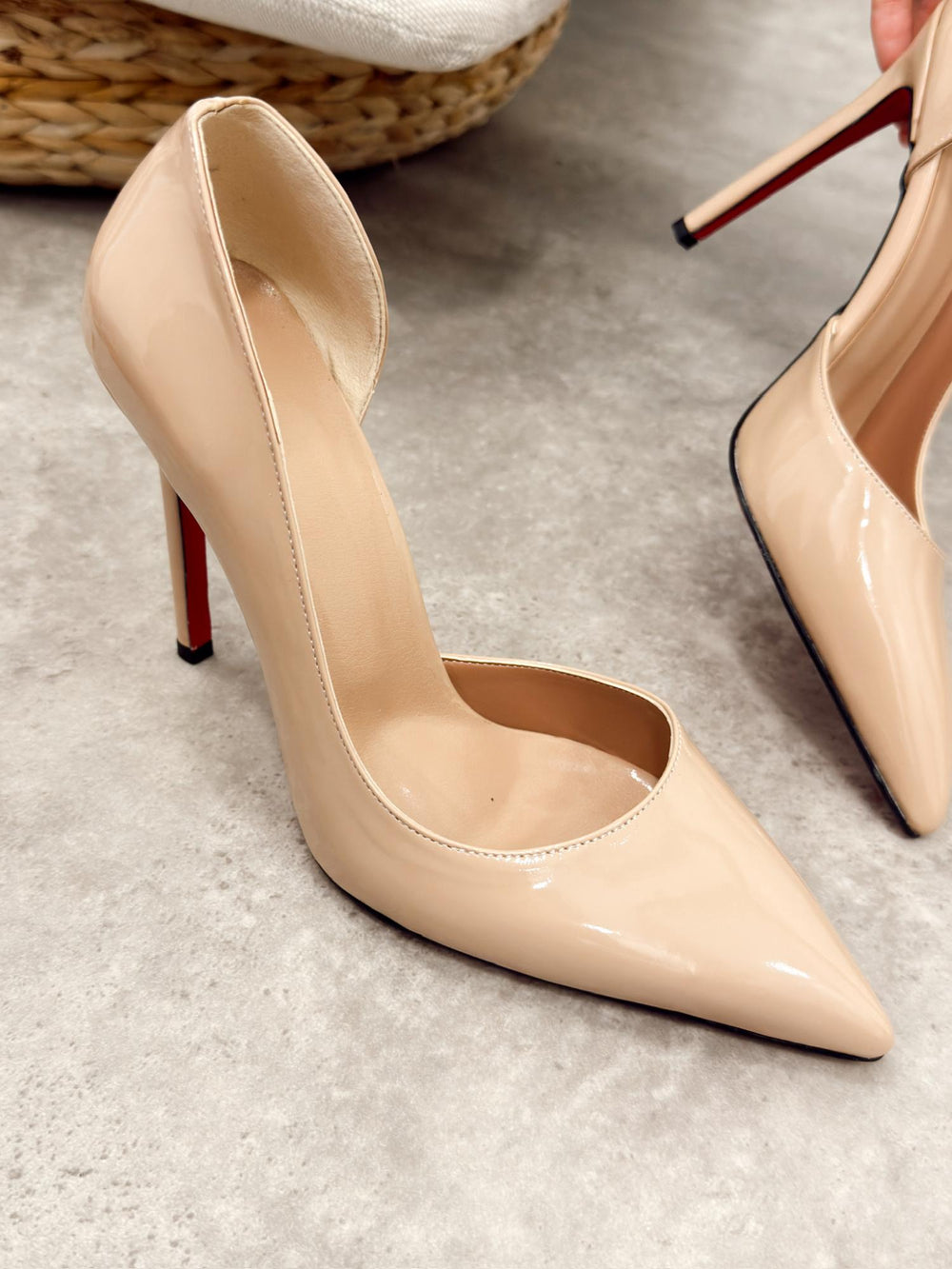 Heels G527 - BEIGE