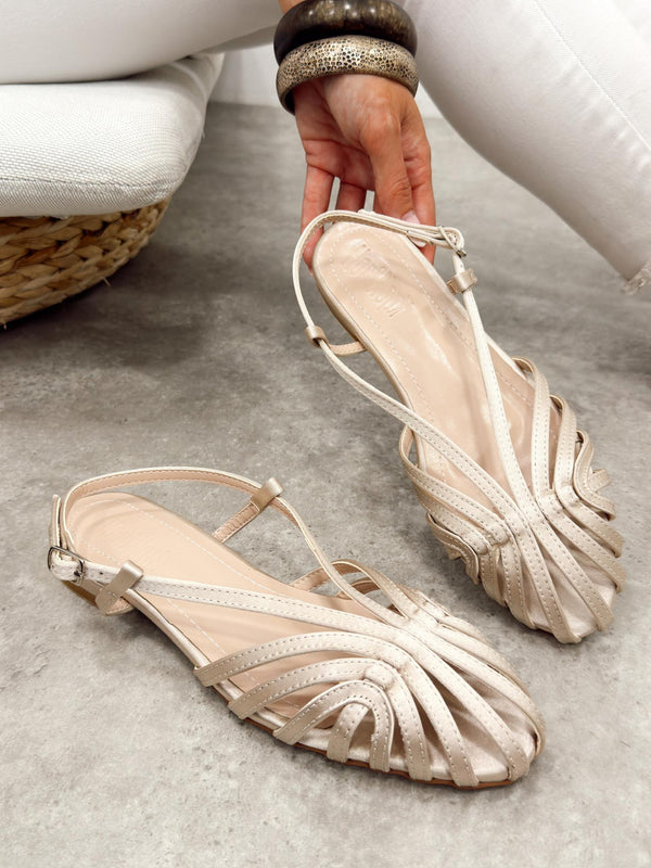 Women sandals G525 - BEIGE