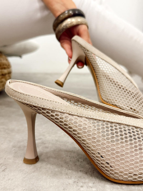 Women Slippers and Mules G520 - BEIGE