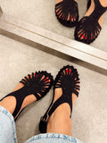 Women sandals G526 - BLACK