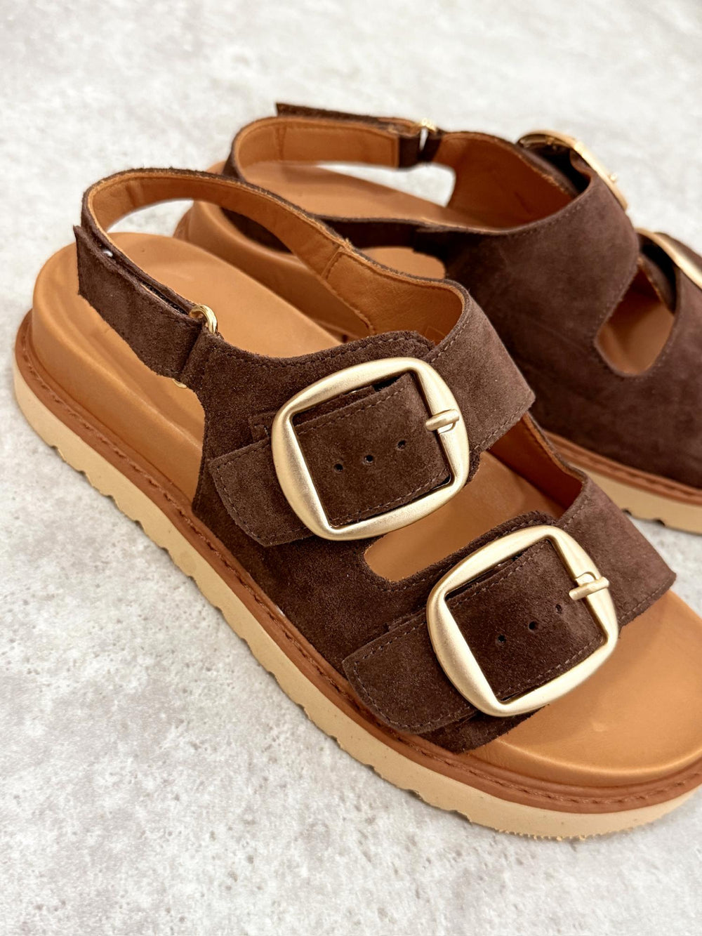 Ledersandalen G133 – BRAUN