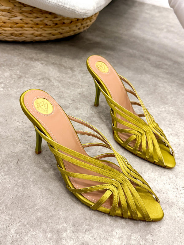 Women Slippers and Mules G353 - GREEN
