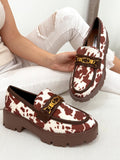 Women flats G016 - BROWN