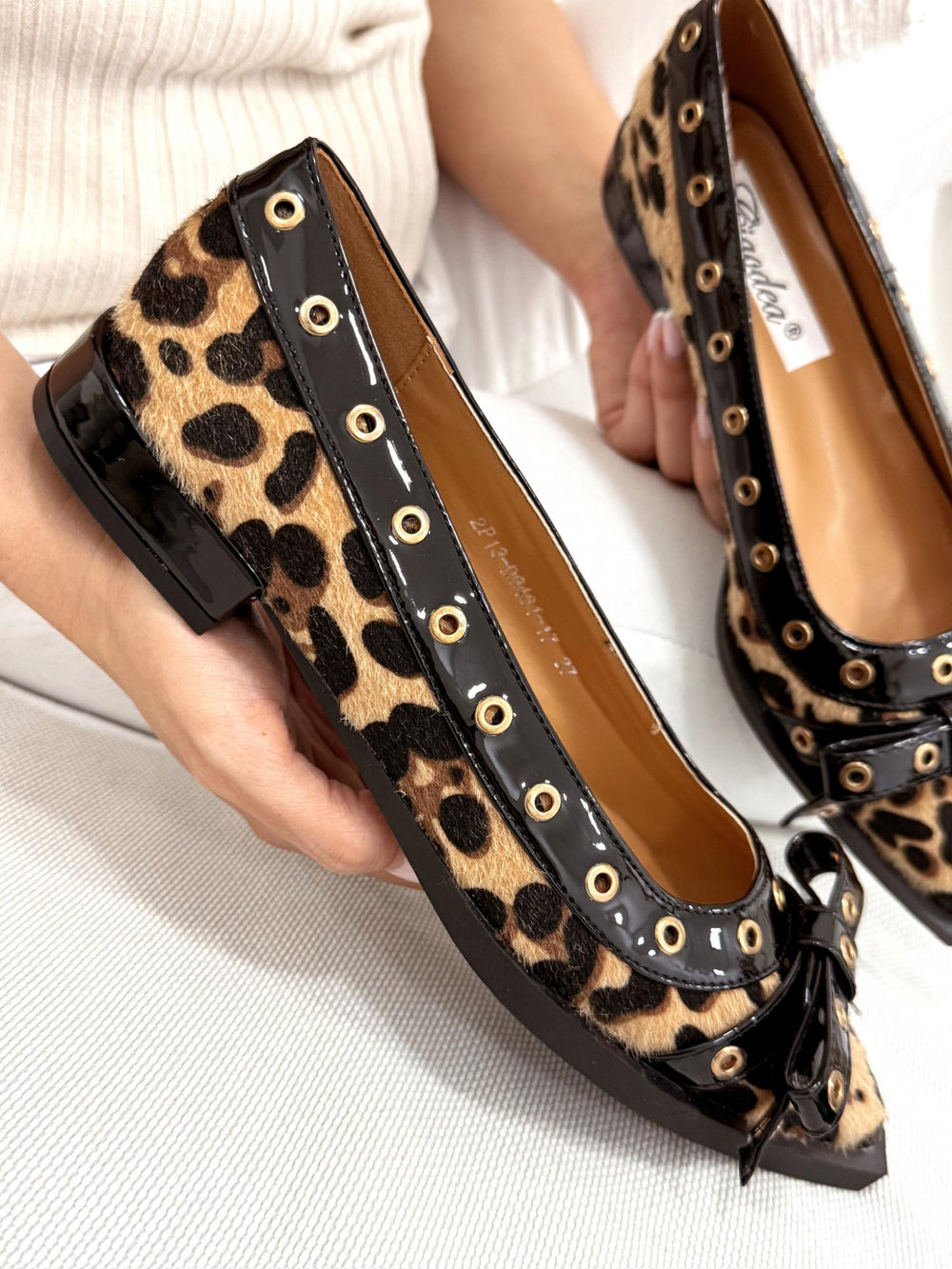 Damen-Ballerinas G004 - LEOPARD