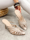 Women Slippers and Mules G521 - BEIGE