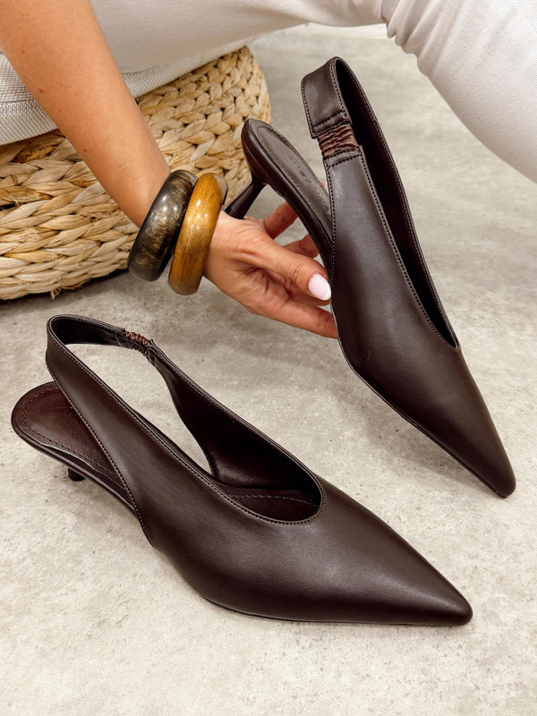 Women sandals G364 - BROWN