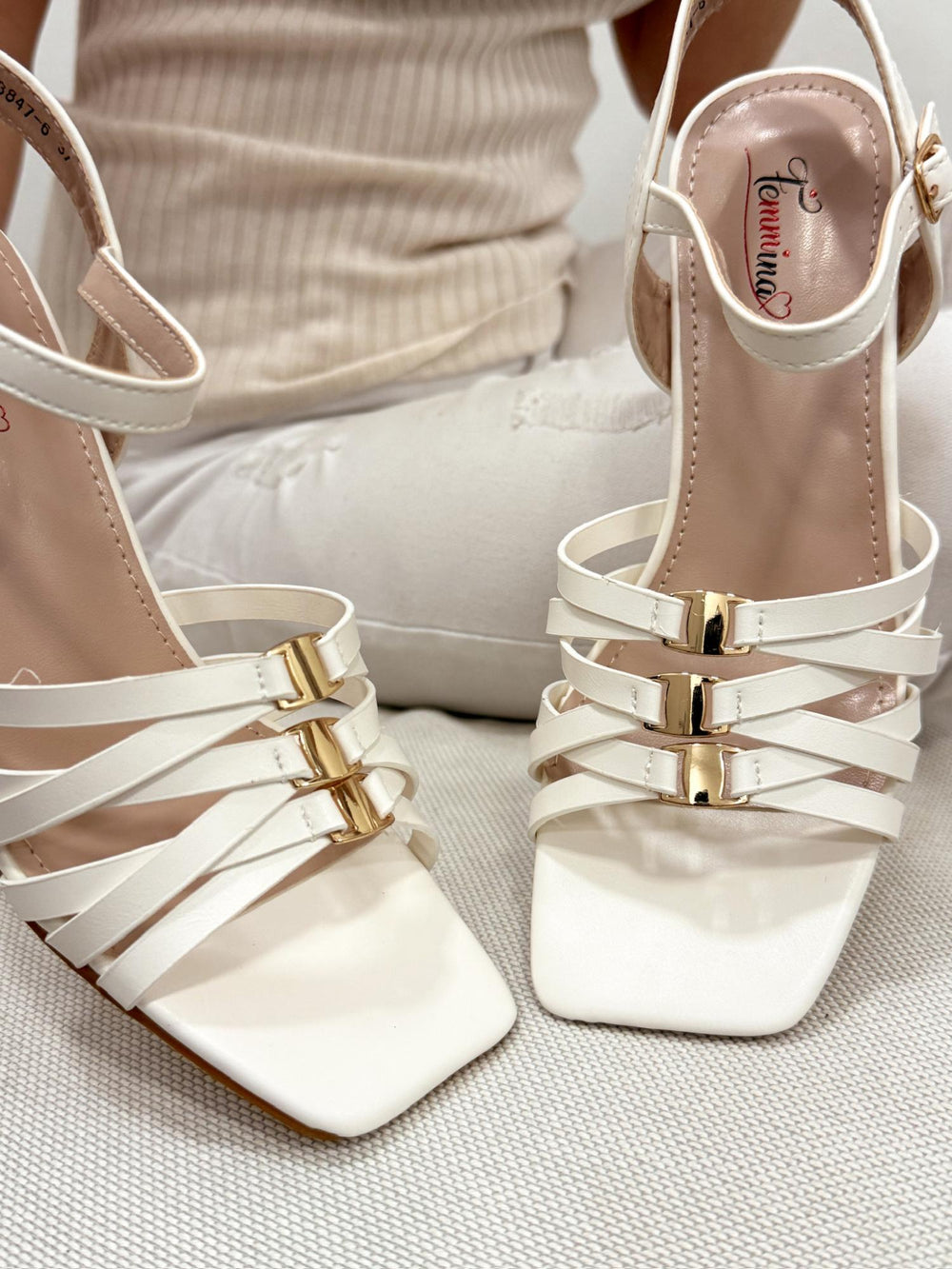Damen Sandalen G229 - WEISS
