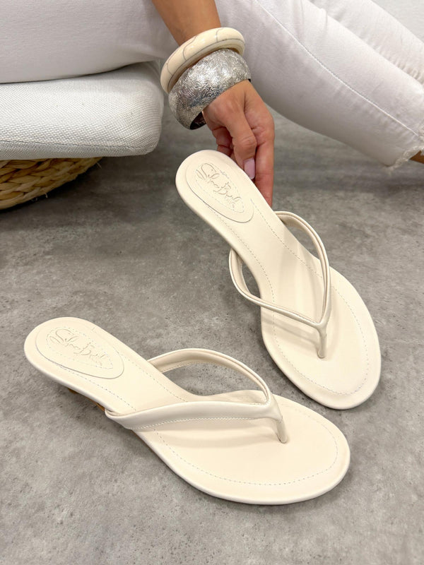 Women Slippers and Mules G493 - LIGHT BEIGE