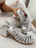 Damen-Sandalen G232 - SILBER