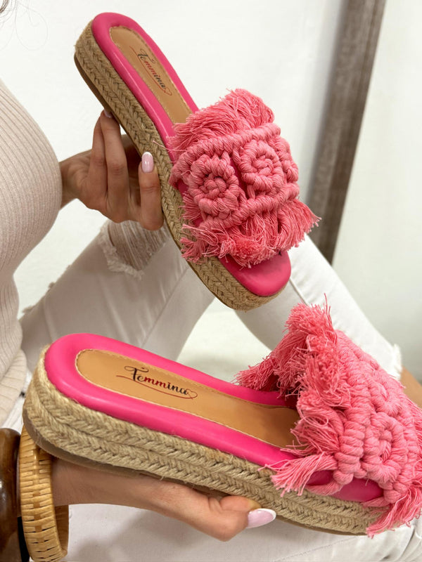 Women Slippers and Mules G236 - PINK