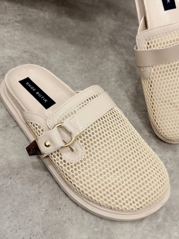 Women Slippers and Mules G496 - BEIGE