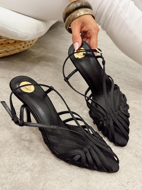 Women sandals G359 - BLACK