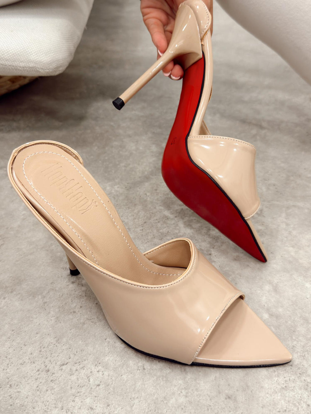 Damen Pantoletten und Mules G511 - BEIGE