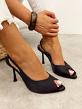 Damensandalen G355 - SCHWARZ