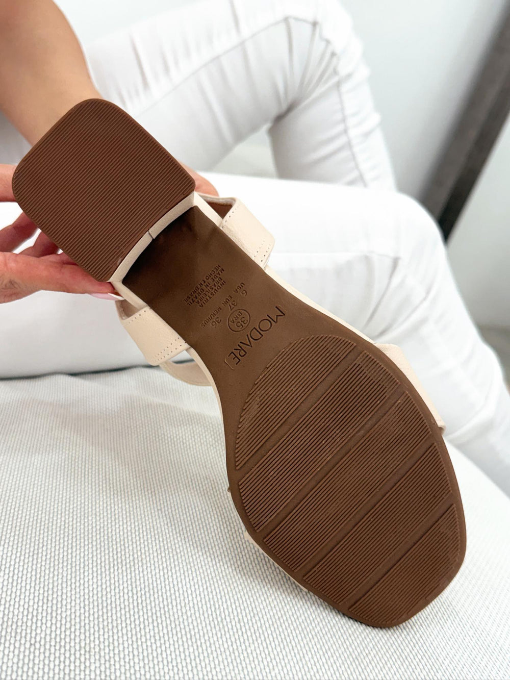 Women sandals G060 - BEIGE