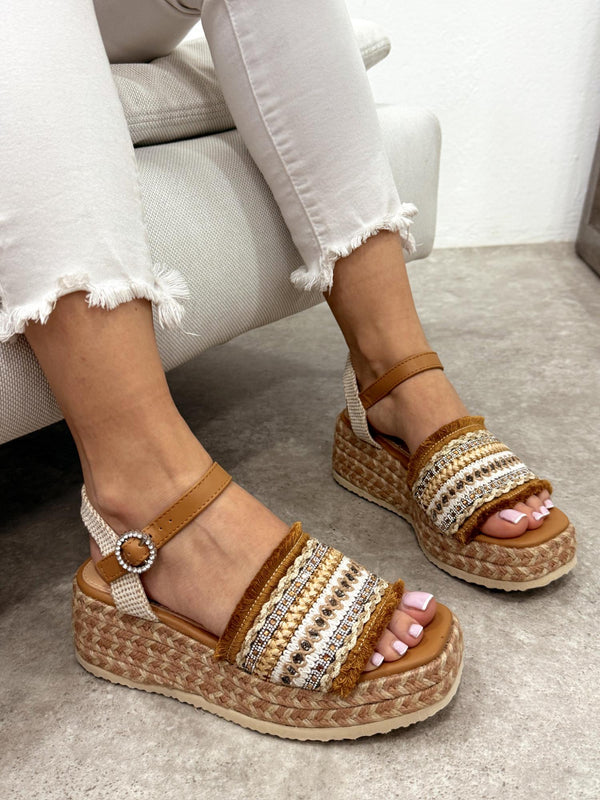 Damensandalen G221 - CAMEL