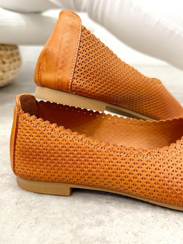 Leather sandals G416 - CAMEL