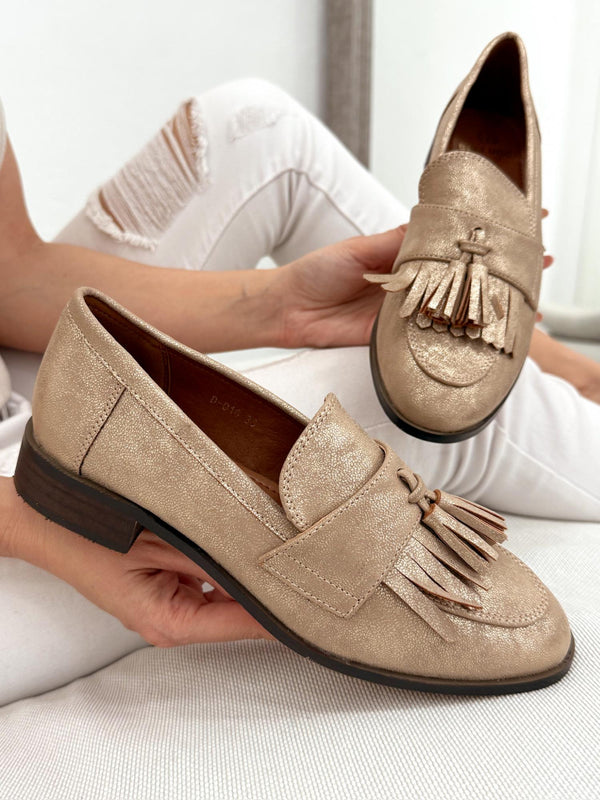 Women flats G023 - GOLD