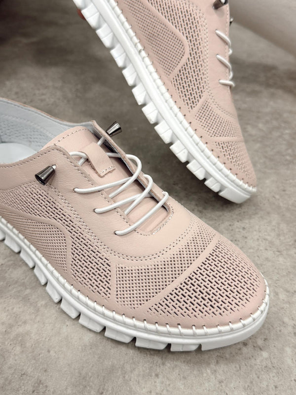Leather sneakers G400 - ROSE