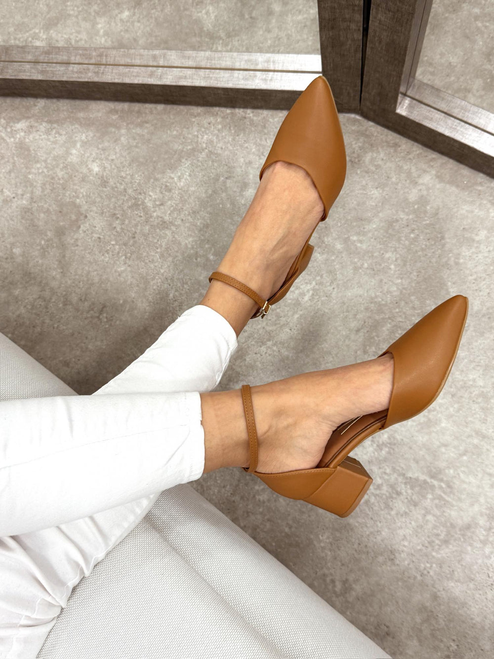 Damensandalen G077 – CAMEL