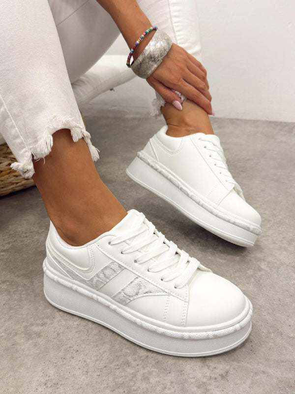 Women sneakers G346 - WHITE