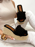 Women Slippers and Mules G237 - BLACK