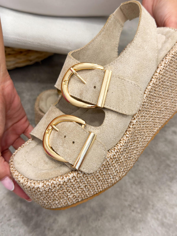 Women sandals G499 - BEIGE