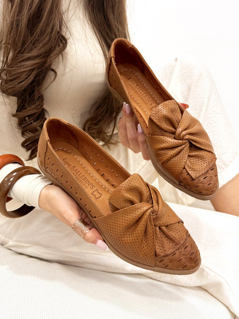 Lederballerinas G189 – KAMEL