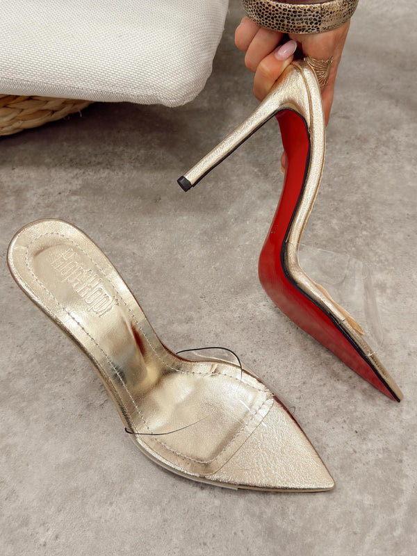 Women Slippers and Mules G509 - GOLD