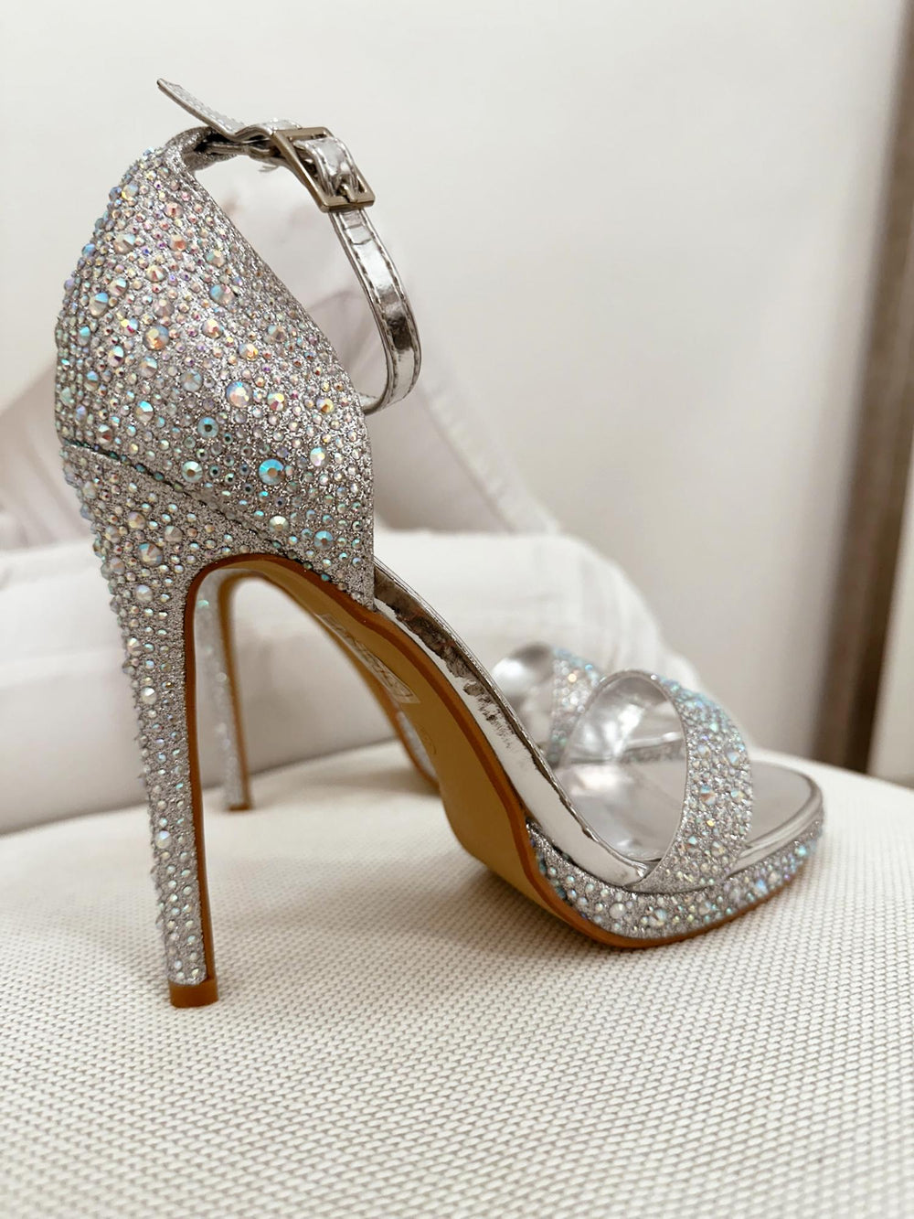 Women sandals G242 - SILVER