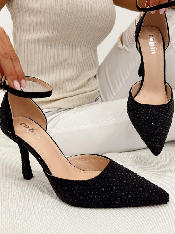 Women sandals G315 - BLACK