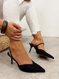 Women sandals G356 - BLACK