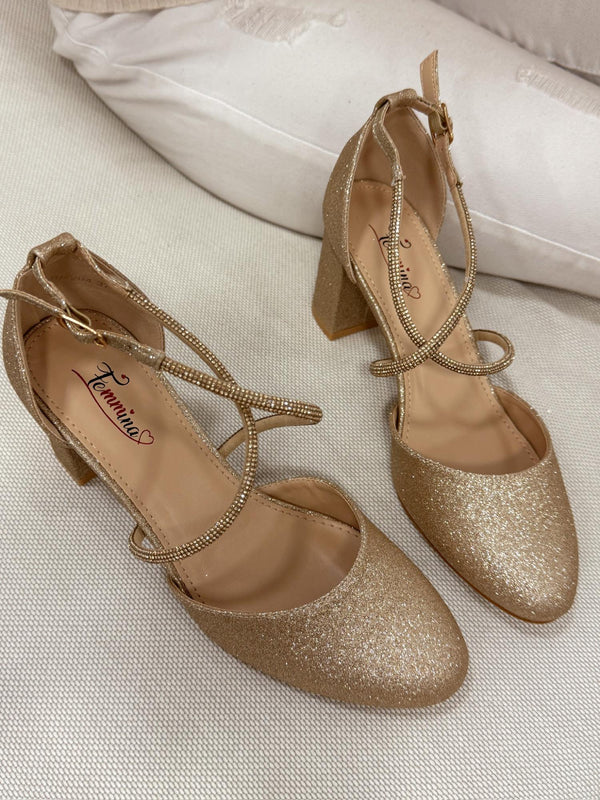Women sandals G227 - GOLD