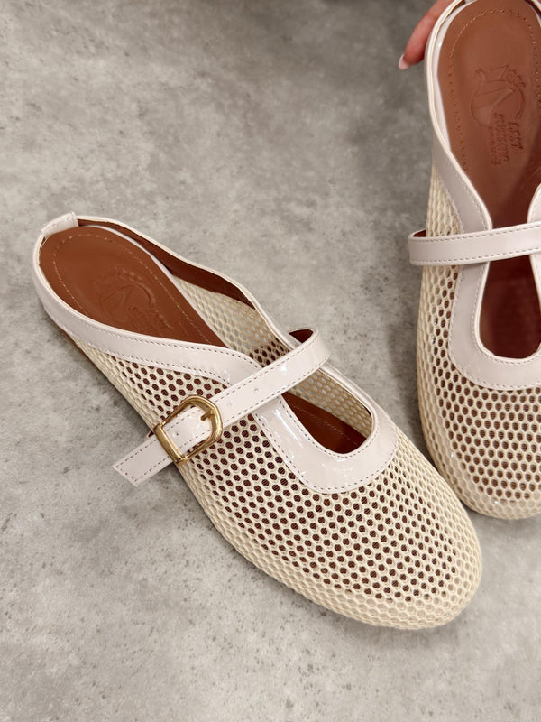 Women Slippers and Mules G504 - BEIGE