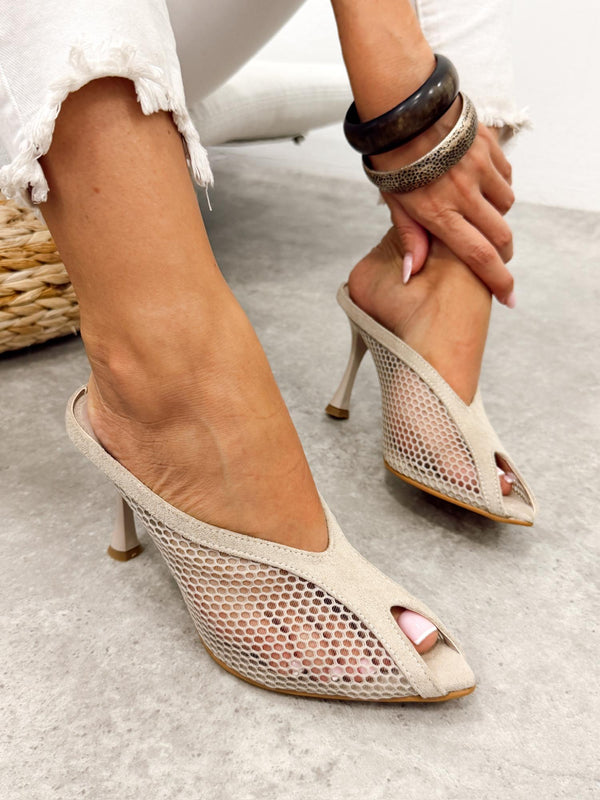 Women Slippers and Mules G520 - BEIGE