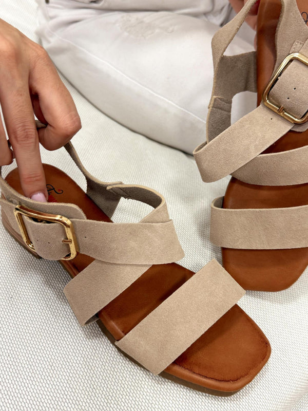 Women sandals G222 - BEIGE
