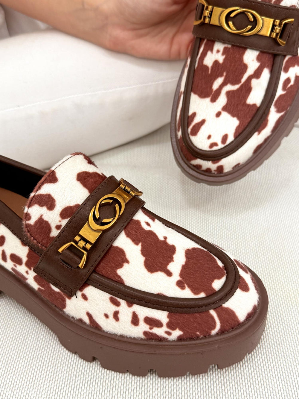 Women flats G016 - BROWN