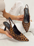 Damen-Sandalen G101 - LEOPARD