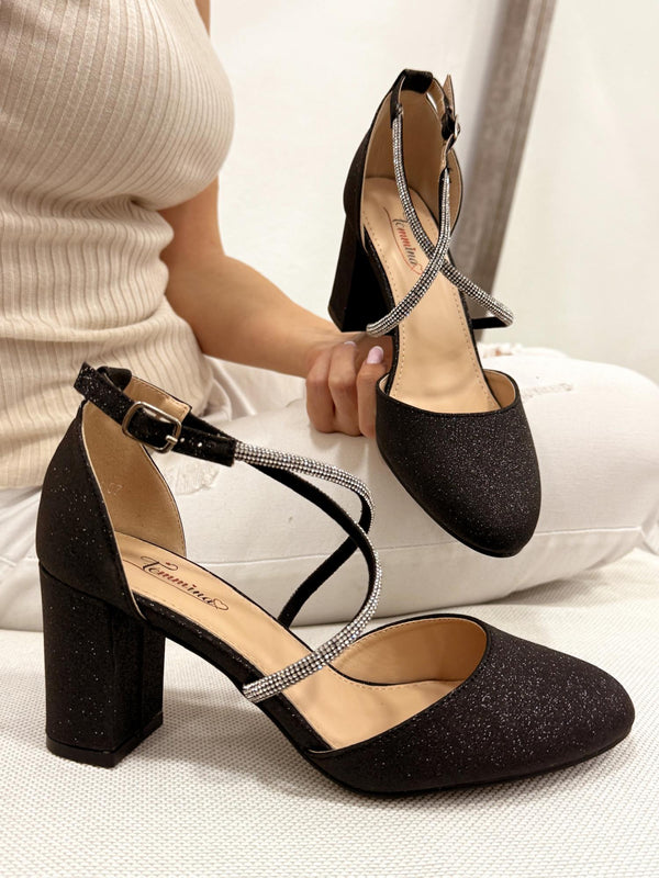 Women sandals G227 - BLACK