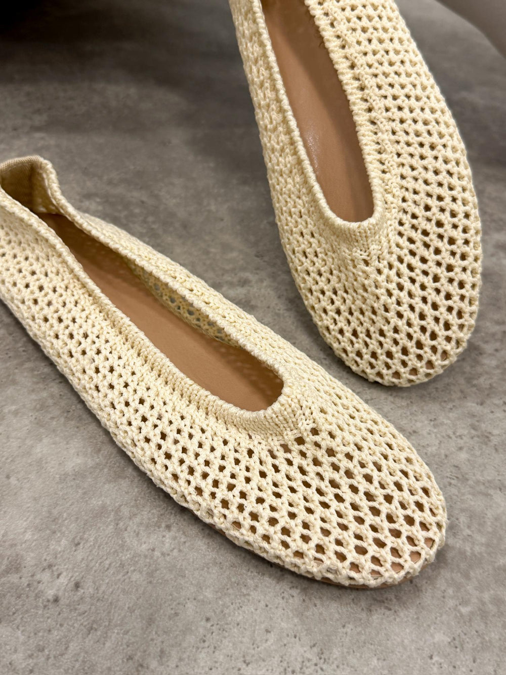 Ballerina flats G448 - LIGHT BEIGE
